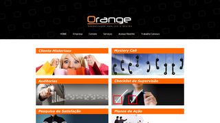 
                            8. Orange | Cliente Oculto | Auditoria | Checklist | Pesquisas - Serviços