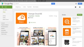 
                            8. Orange Cloud BE - Apps on Google Play