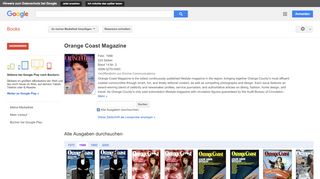 
                            13. Orange Coast Magazine - Google Books-Ergebnisseite