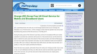 
                            5. Orange (EE) Scrap Free UK Email Service for Mobile and ...