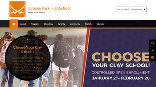 
                            10. Orange Park High / Homepage - Clay County Schools