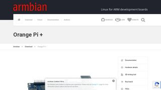 
                            13. Orange Pi + – Armbian