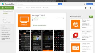 
                            3. Orange TV BE – Applications sur Google Play