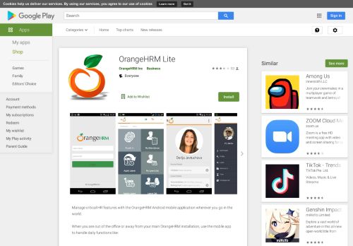 
                            7. OrangeHRM – Apps bei Google Play