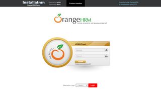 
                            4. OrangeHRM Demo - Installatron