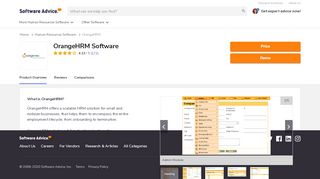 
                            8. OrangeHRM Software - 2019 Reviews, Free Demo & Pricing