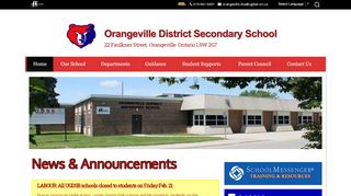 
                            2. Orangeville District Secondary School