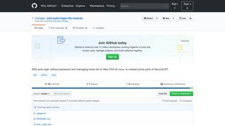 
                            7. orangle/ssh-auto-login-for-macos - GitHub