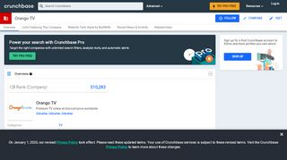 
                            3. Orango TV | Crunchbase