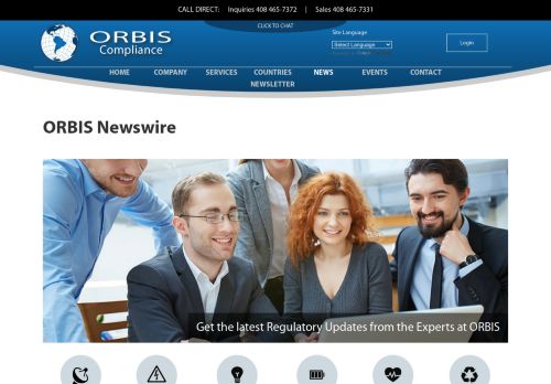 
                            11. ORBIS Compliance - News