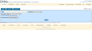 
                            13. Orbis Library Catalog - Yale University