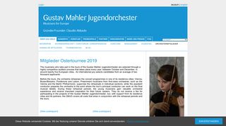 
                            9. orchestermitglieder - Gustav Mahler Jugendorchester