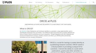 
                            12. ORCID iD | PLOS