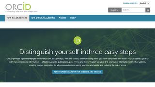 
                            2. ORCID iD