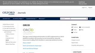 
                            5. ORCID | Journals | Oxford Academic