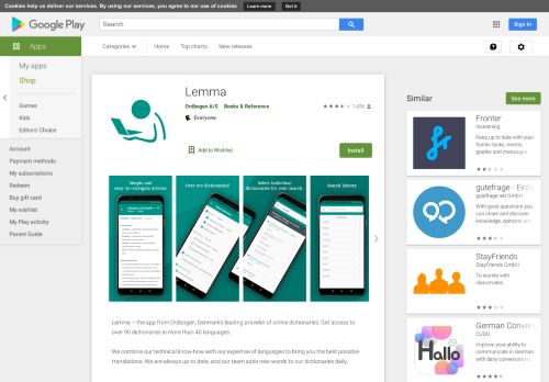 
                            4. Ordbogen Online - Apps on Google Play