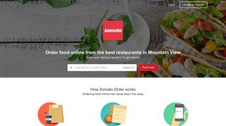 
                            3. Order Food Online from Nearby Restaurants that Deliver to You | Zomato