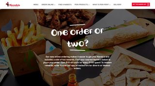 
                            6. Order Nando's online - Nando's Peri-Peri Chicken