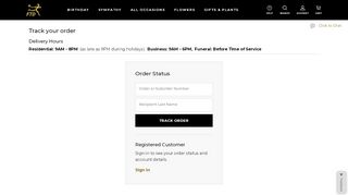 
                            9. Order Status - FTD.com