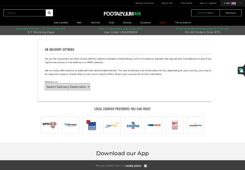 
                            2. Order Tracking - Footasylum