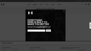
                            10. Order Tracking - Under Armour