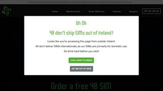 
                            8. Order your free 48 SIM today | 48 - 48Months.ie