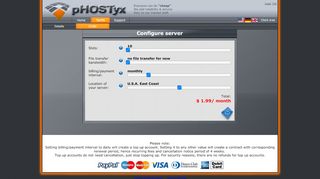
                            13. Order your Teamspeak 3 Server - Phostyx Hosting