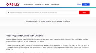 
                            10. Ordering Prints Online with Snapfish - Digital Photography: The ...
