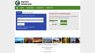 
                            13. Oregon Career Information System - Login