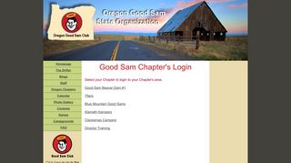 
                            9. Oregon Good Sam Club Login page