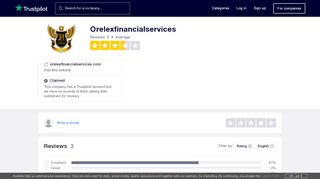 
                            9. Orelexfinancialservices Reviews | Read Customer Service ...