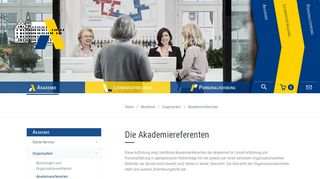 
                            7. Organisation - Akademiereferenten - (ALP) Dillingen