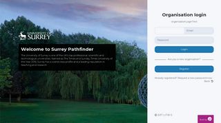 
                            13. Organisation login and registration - Login - Surrey Pathfinder