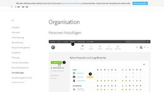 
                            13. Organisation | MOCO