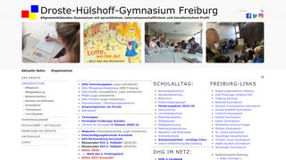 
                            5. Organisation / Termine - DHG Freiburg / Droste-Hülshoff-Gymnasium