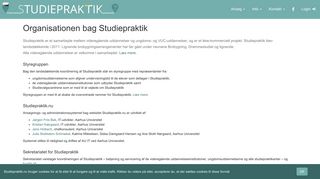 
                            12. Organisationen bag Studiepraktik