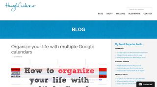 
                            9. Organize your life with multiple Google calendars - Hugh Culver