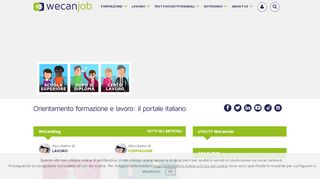 
                            6. Orientamento scuola e lavoro: il portale italiano | WeCanJob.it ...