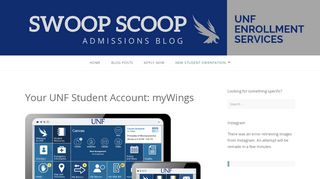 
                            12. Orientation: myWings Account – Swoop Scoop