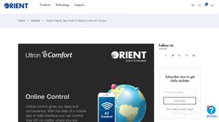 
                            4. Orient's Step by Step Guide for making a Smart AC Account ...