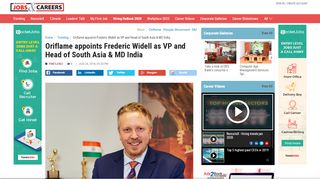 
                            13. Oriflame appoints Frederic Widell as VP and Head of South Asia & MD ...