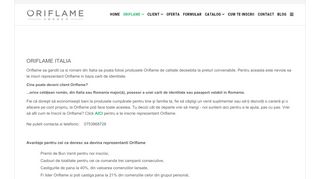 
                            12. Oriflame Italia - Reprezentant Oriflame