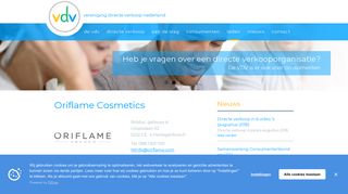 
                            9. Oriflame | Vereniging Directe Verkoop