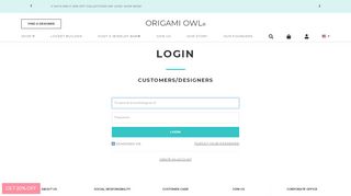 
                            12. Origami Owl Custom Jewelry | Login