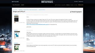 
                            12. Origin auf 2 PC,s? - Foren - Battlelog / Battlefield 3