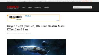 
                            5. Origin bietet (endlich) DLC-Bundles für Mass Effect 2 und 3 an ...