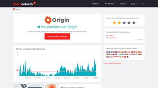 
                            12. Origin down? Current outages and problems | Downdetector