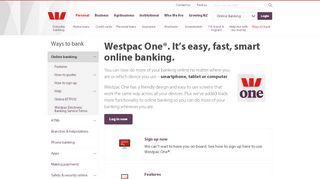 
                            1. Original Online Banking » Westpac New Zealand