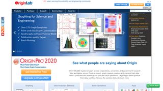 
                            2. OriginLab - Origin and OriginPro - Data Analysis and Graphing ...
