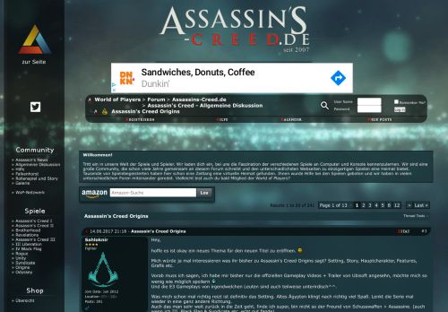 
                            12. Origins Assassin's Creed Origins - World of Players